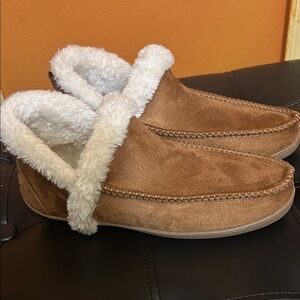 Sonoma Brown Men's Loafers with Plush Lining